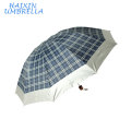 OEM Polyester with Sliver Coating 3 Folding Umbrella